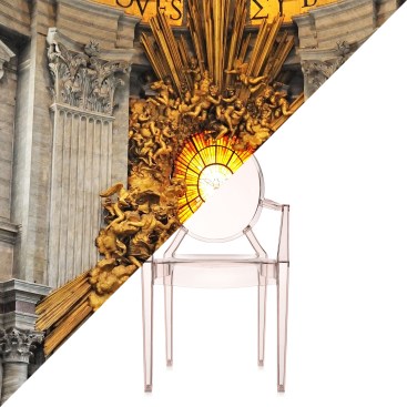 From Gian Lorenzo Bernini's Throne of St. Peter, in St. Peter’s Basilica (1647-1653), to Philippe Starck's Louis Ghost chair