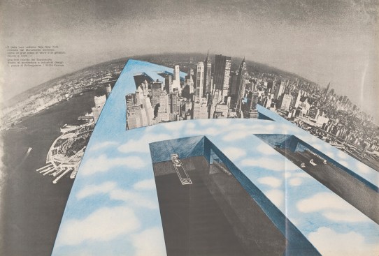 Superstudio, New-New
York, 1969. &copy; Superstudio. From the Collection of the Alvin Boyarsky
Archive.