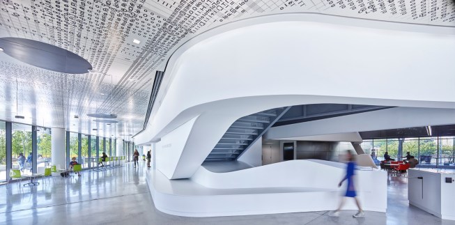 Bloomberg Center Lobby