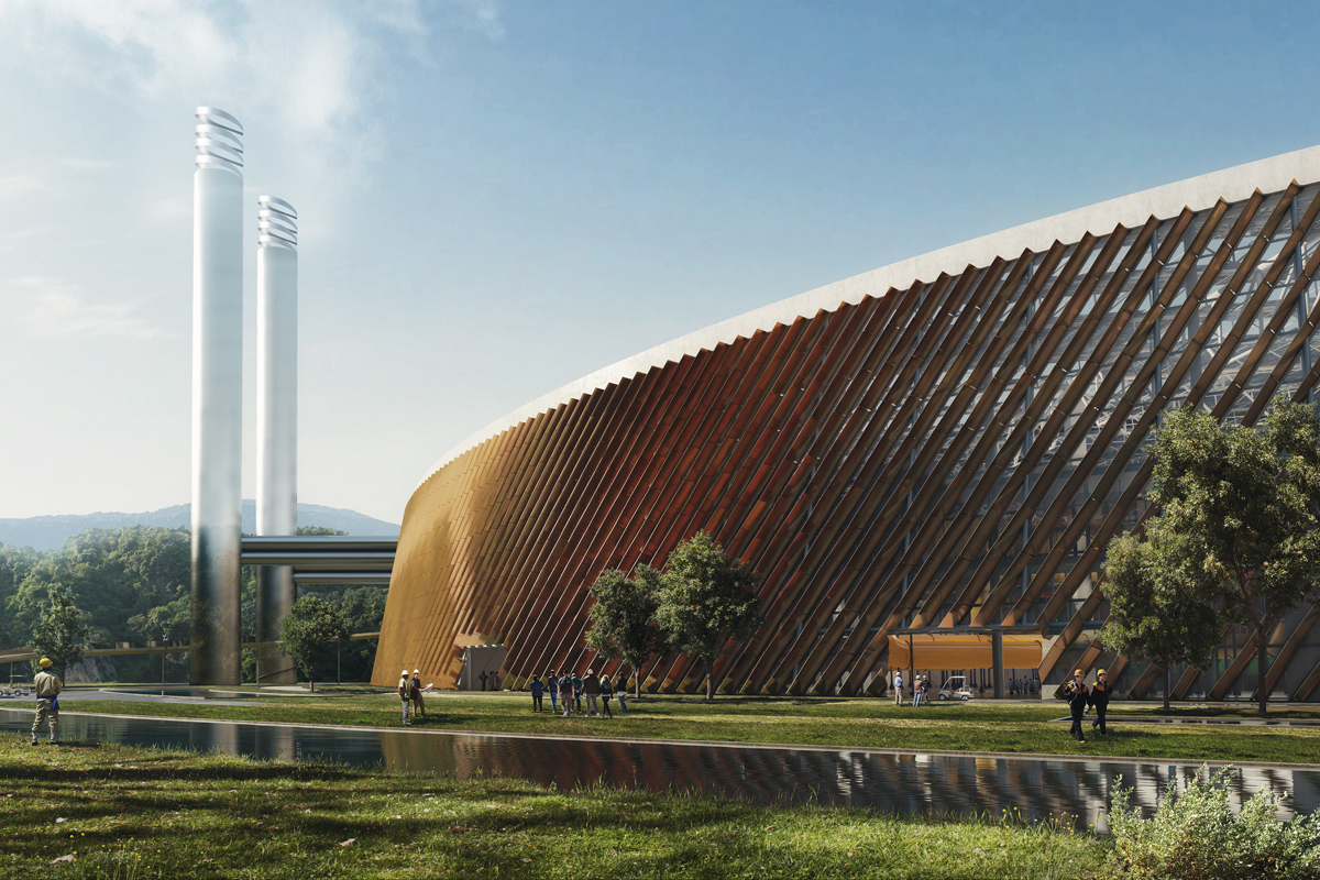 Shenzhen East Waste-to-Energy Plant - Architect Magazine