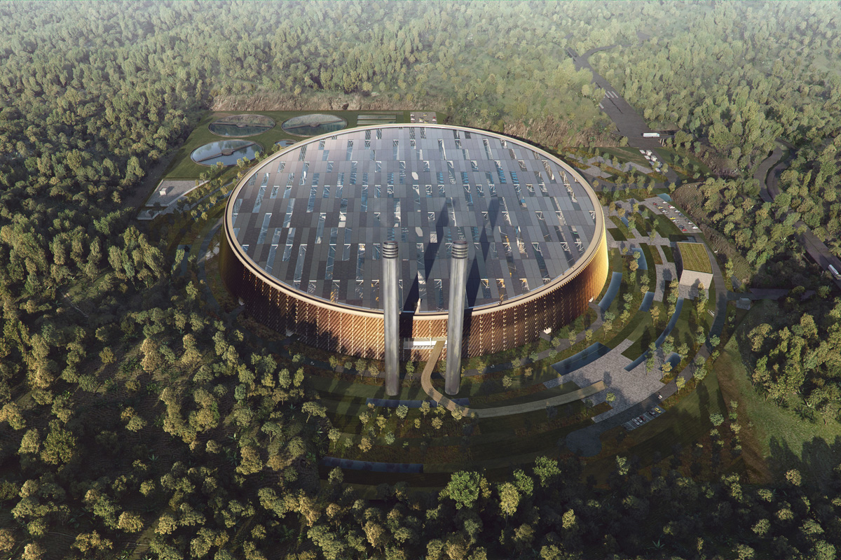 Shenzhen East Waste-to-Energy Plant - Architect Magazine