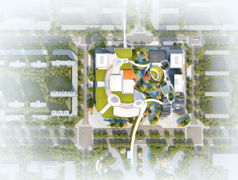 Zhuji Powerlong Park Central by JERDE
