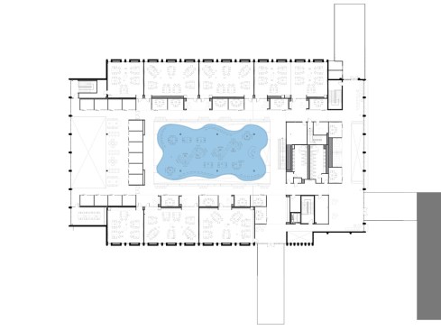 Second floor plan.
