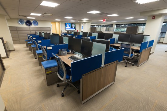 Hanover Community Bank benching area