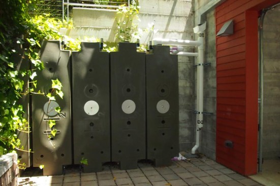 rainwater HOGs flush toilets