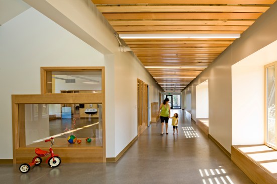 Interior - ceiling made from reclaimed wood