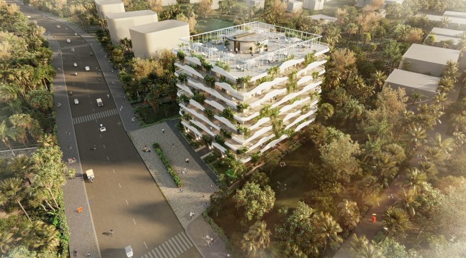 Illustrative CGI view