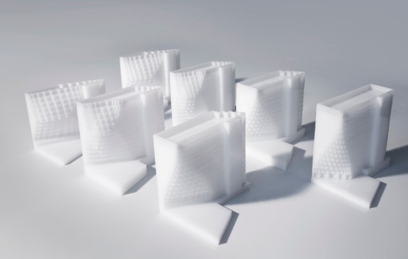 Model iterations demonstrating solar carving based on incident angles of the sun.