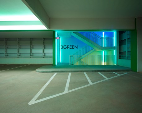 3rd level parking at Southeast stair