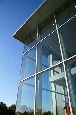 Exterior display window