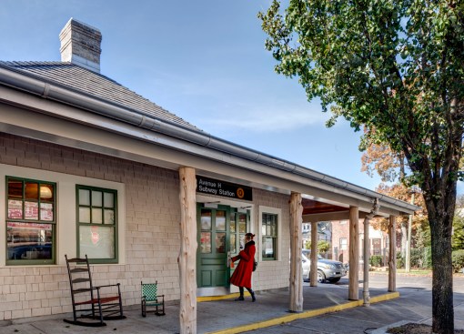 Avenue H Subway Station, Brooklyn Bucolic, Location: Brooklyn NY, Architect: Ed Kopel Architects