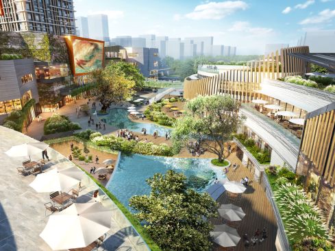 Zhuji Powerlong Park Central by JERDE