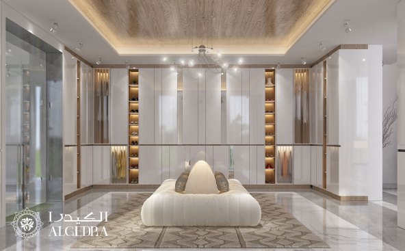 Deluxe dressing room design