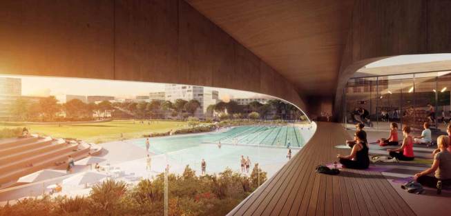 Gunyama+Park+and+Aquatic+Centre%2c+Sydney%2c+Australia+by+Andrew+Burges+Architects%2c+Grimshaw%2c+and+T.L.C.