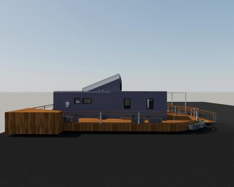 East elevation.