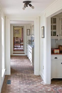View through the pantry to the dining room.