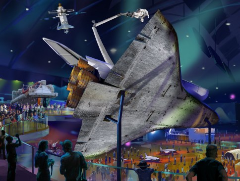 Shuttle Rendering - Protective Shield