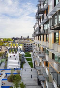 Via Verde courtyard and shared garden.