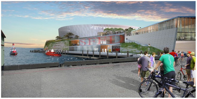 New San Francisco Fireboat Station. 