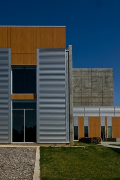 Academic courtyard detail