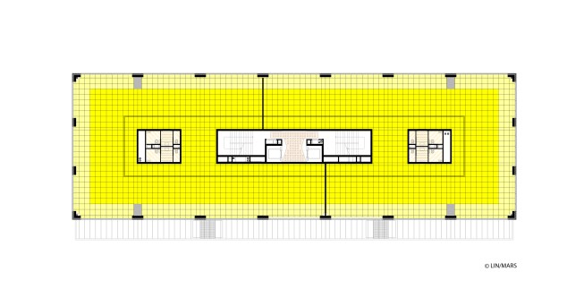 Reflected ceiling plan.