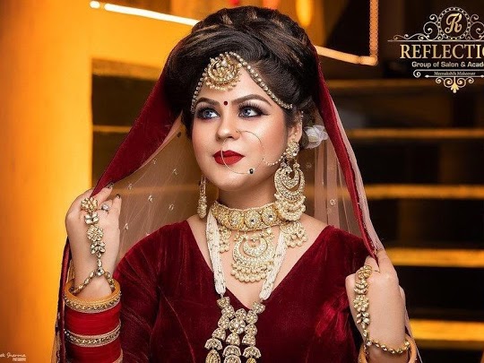 Reflectionsalon – Best Bridal Makeup Artist in Karnal
