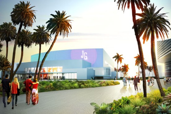 Jackie Gleason Theater, front.