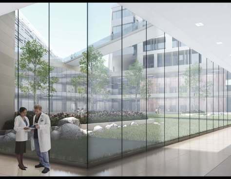 Courtyard rendering