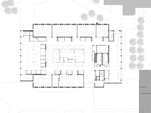 First floor plan.
