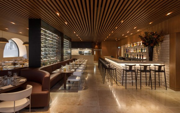 Restaurant and bar area.