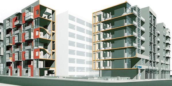 Corner units take in top-notch views of San Diego Padres games.