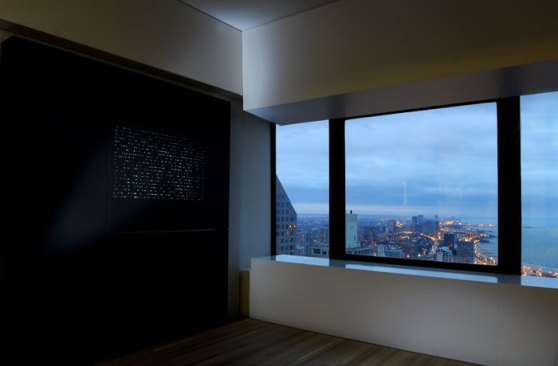 View towards the city
