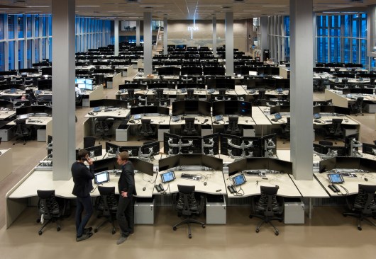 Trading floor.