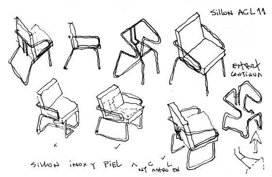 Chair sketch.