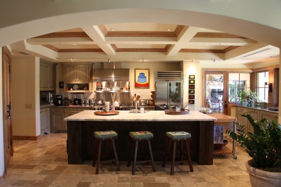 gourmet kitchen