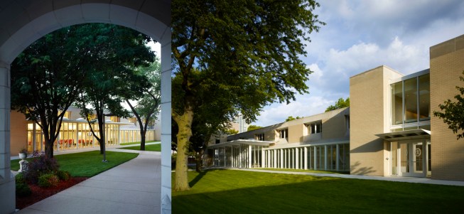 Exterior Dining Hall View