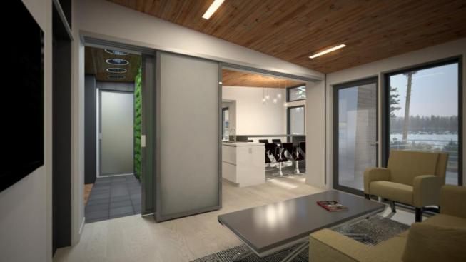 Interior rendering.