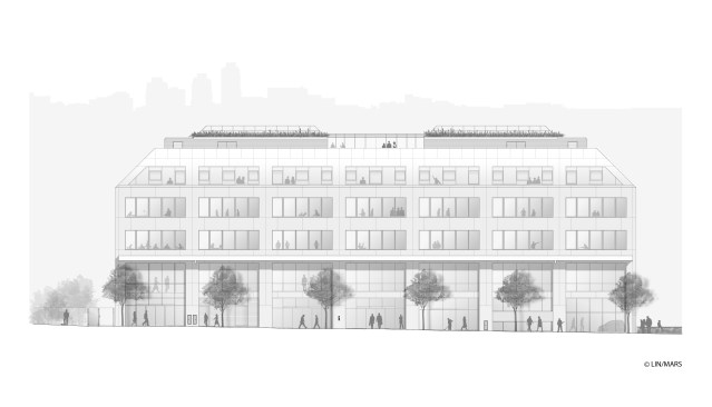 West elevation.