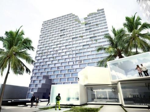 Mixed-use+spaces+at+the+foot+of+the+towers.+