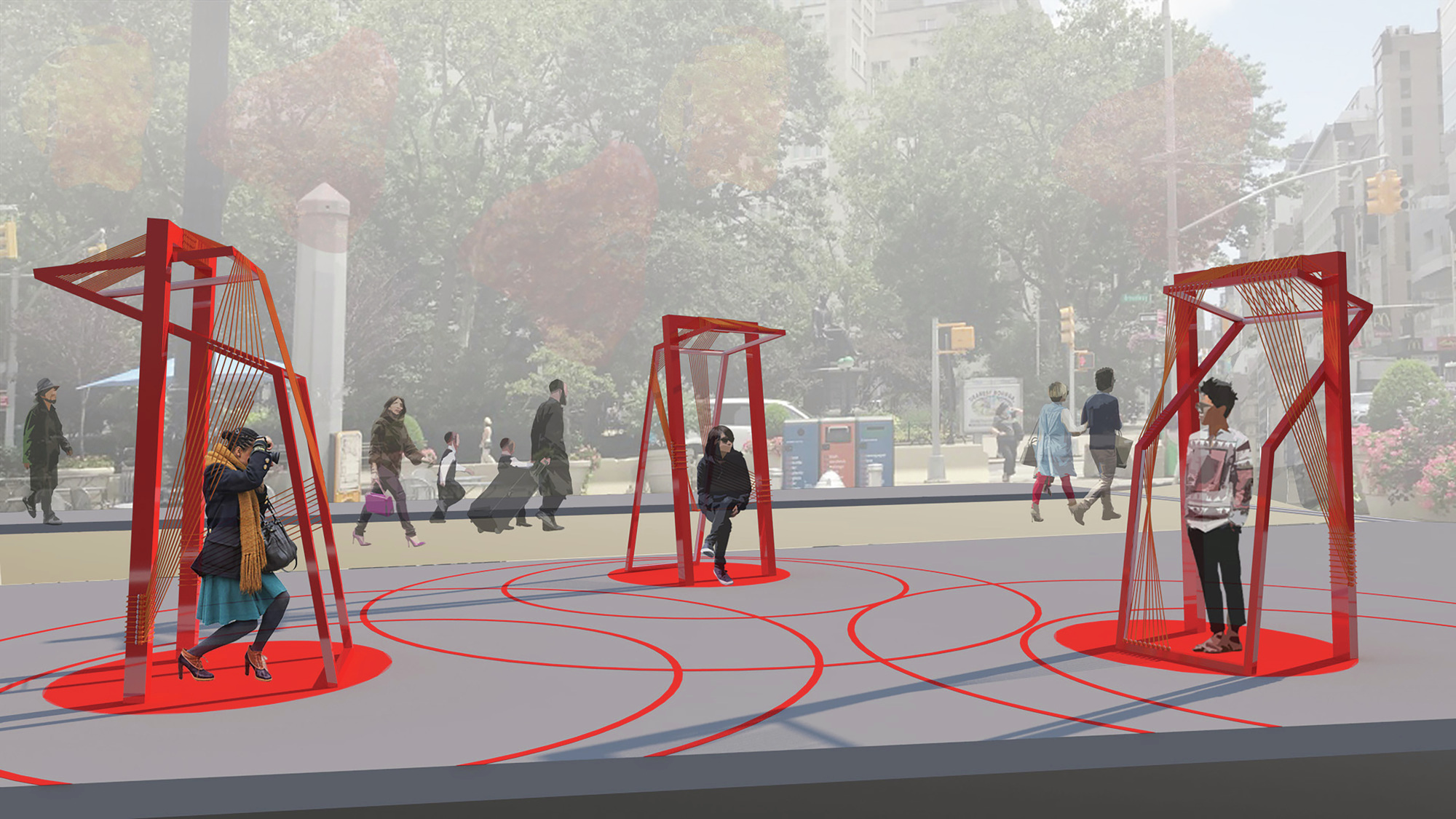 Point of Action (rendering), 2020.
