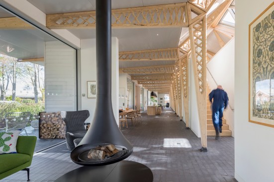 Maggie’s Cancer Centre in Manchester, designed by Foster + Partners