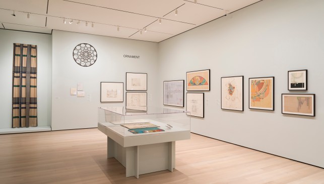 A view of the exhibition