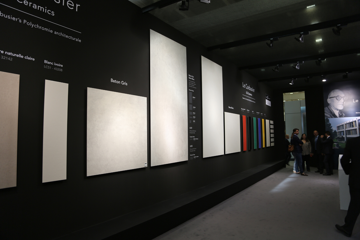 Le Corbusier's Preferred Architectural Palette Inspires Vibrant Tiles