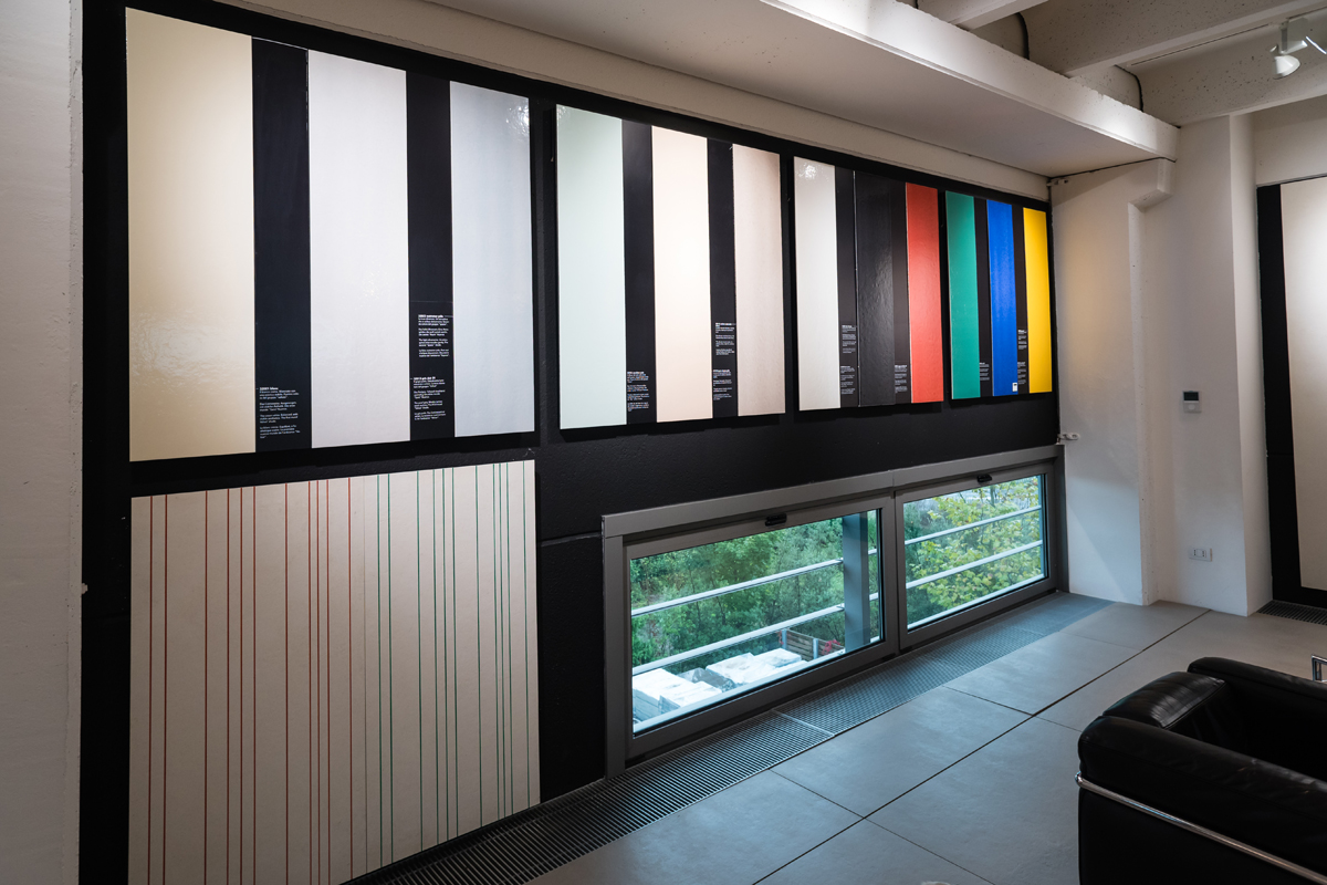 Le Corbusier's Preferred Architectural Palette Inspires Vibrant Tiles