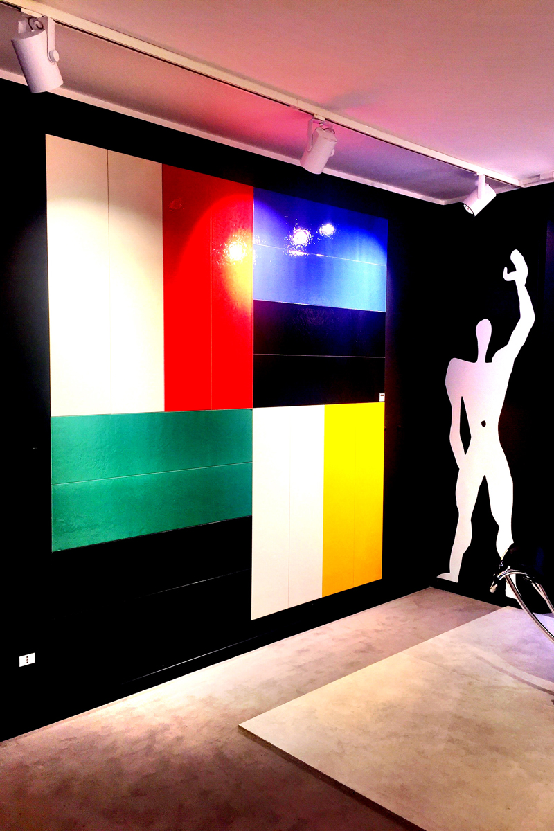 Le Corbusier's Preferred Architectural Palette Inspires Vibrant Tiles