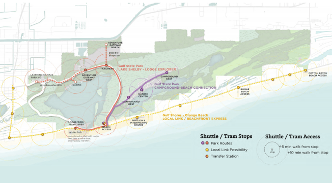 image via Gulf State Park Enhancement Project