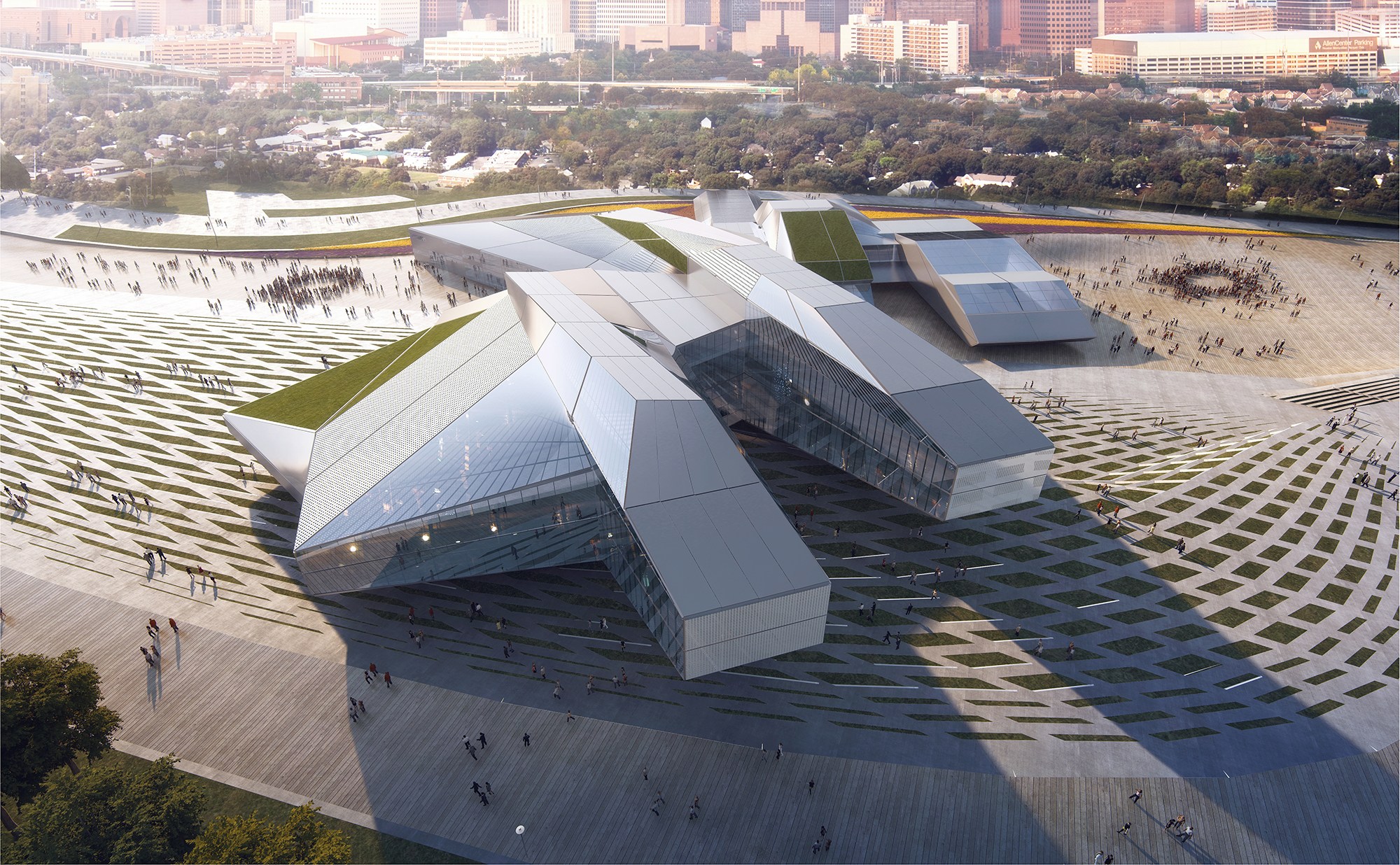Houston Library and Exhibition Complex - Architect Magazine