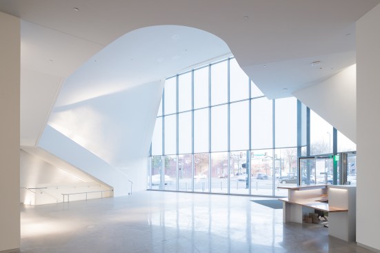View of the Royall Forum at the Institute for Contemporart Art at VCU.