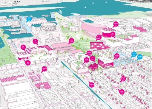 Estuary Commons, in Oakland, Calif., by Janette Kim/All Bay Collective.
