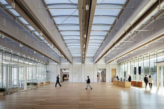 Lobby, view from the north.